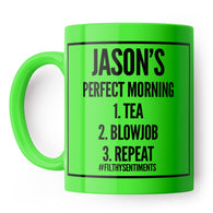 Personalised Perfect Morning Mug